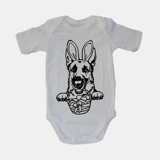 Easter German Shepherd - Baby Grow - BuyAbility South Africa
