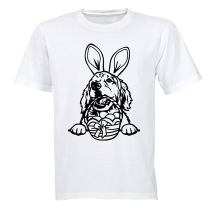 Easter Golden Retriever - Adults - T-Shirt - BuyAbility South Africa