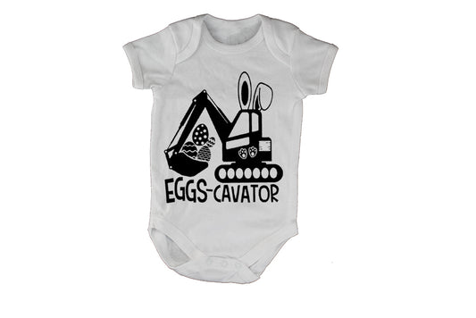 Eggs-cavator - Easter - Baby Grow - BuyAbility South Africa
