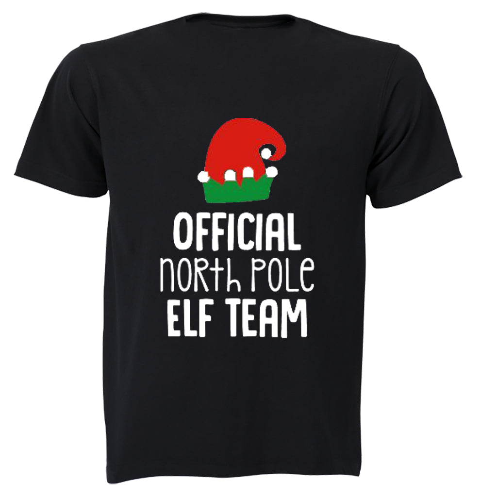 Official North Pole Team - Christmas - Kids T-Shirt - BuyAbility South Africa