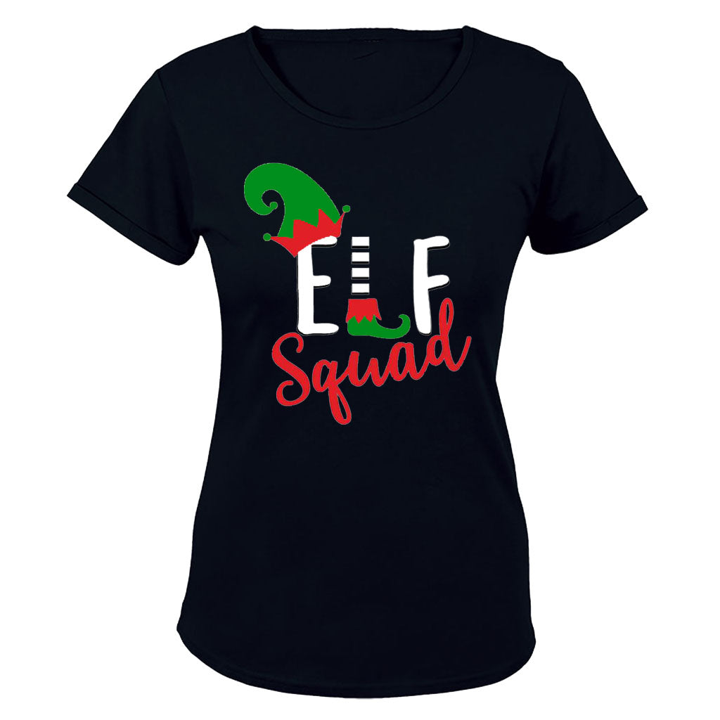 Elf Squad - Christmas - Ladies - T-Shirt - BuyAbility South Africa