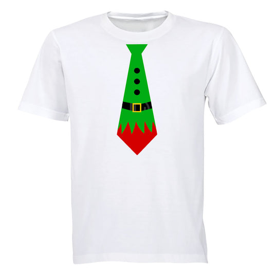 Elf Tie - Christmas - Kids T-Shirt - BuyAbility South Africa