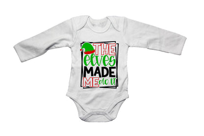Elves Made Me Do It - Christmas - Baby Grow - BuyAbility South Africa