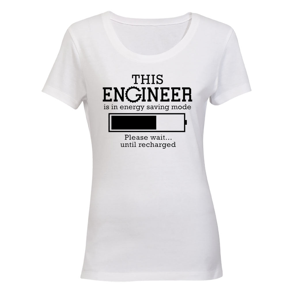Engineer - Energy Saving Mode - Ladies - T-Shirt - BuyAbility South Africa