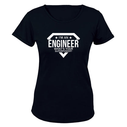 Engineer - Superpower - Ladies - T-Shirt - BuyAbility South Africa