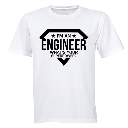 Engineer - Superpower - Adults - T-Shirt - BuyAbility South Africa