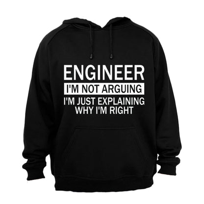 Engineer - I m Not Arguing - Hoodie - BuyAbility South Africa