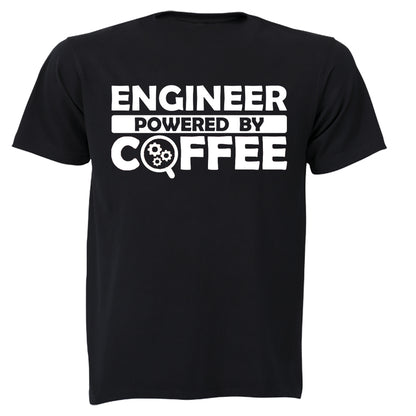 Engineer - Powered By Coffee - Adults - T-Shirt - BuyAbility South Africa
