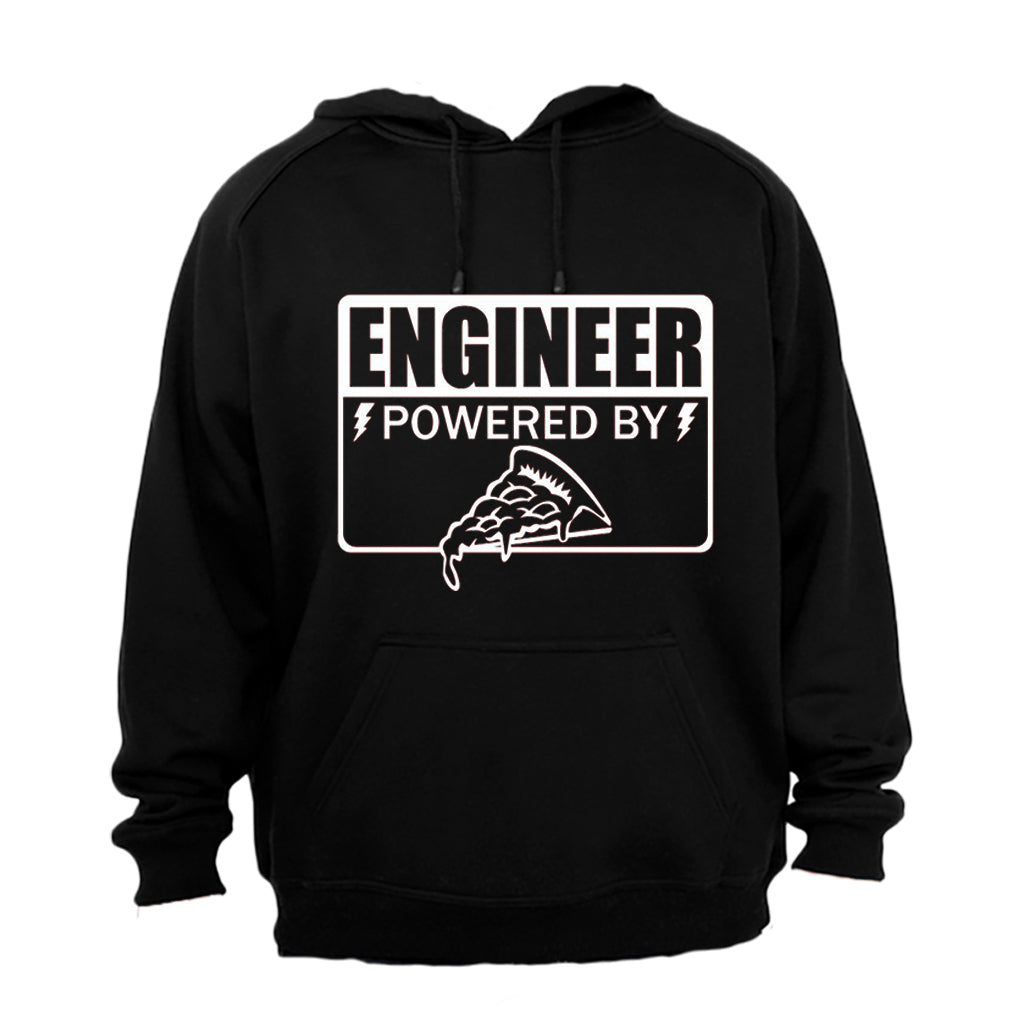 Engineer - Powered By Pizza - Hoodie - BuyAbility South Africa