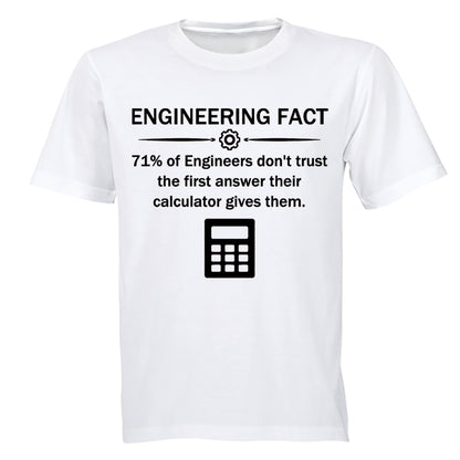 Engineering Fact - Adults - T-Shirt - BuyAbility South Africa