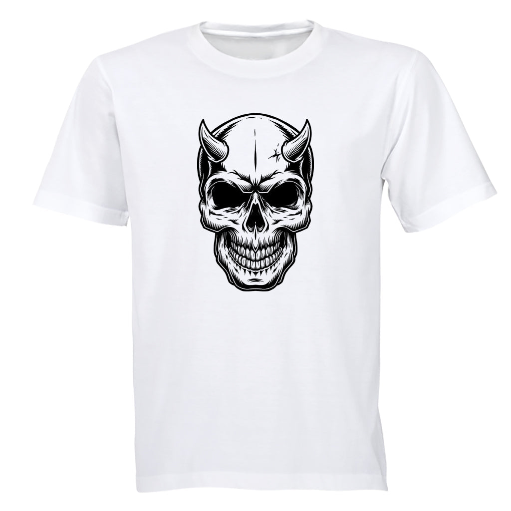 Evil Skull - Halloween - Adults - T-Shirt - BuyAbility South Africa