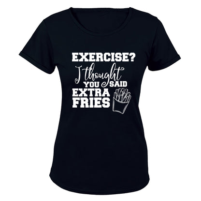 Exercise? Thought Extra Fries - BuyAbility South Africa