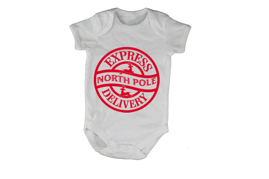 Express North Pole Delivery - Christmas - Baby Grow - BuyAbility South Africa
