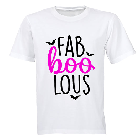 Fab-BOO-lous - Halloween Bats - Kids T-Shirt - BuyAbility South Africa