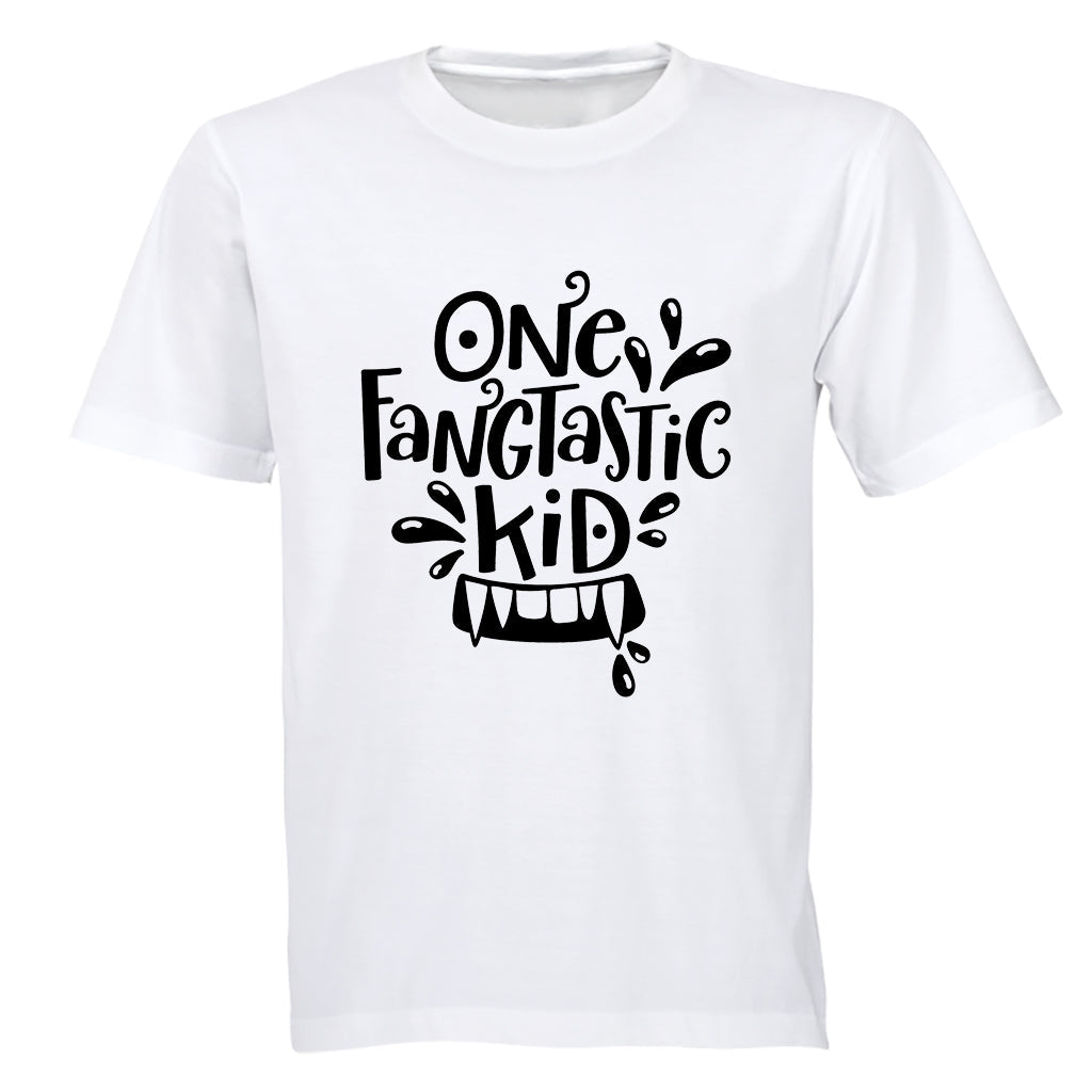 Fang-tastic Kid - Halloween - Kids T-Shirt - BuyAbility South Africa
