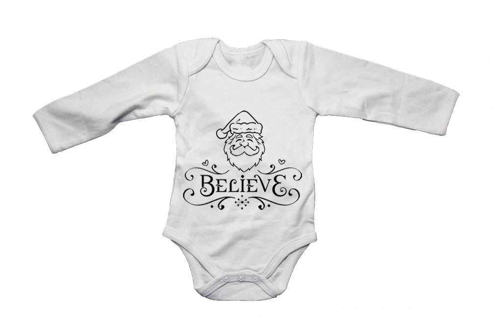 Father Christmas - Believe - Baby Grow - BuyAbility South Africa