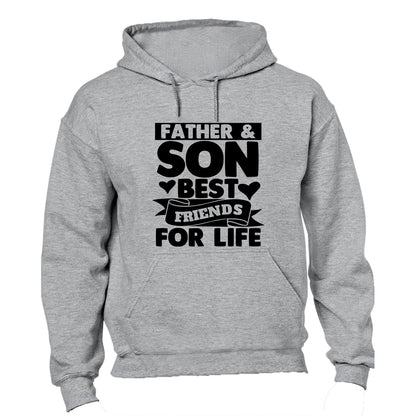 Father & Son - Friends For Life - Hoodie - BuyAbility South Africa