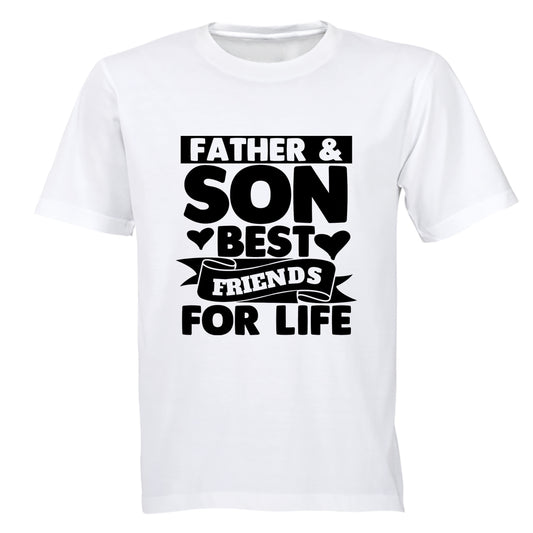 Father & Son - Friends For Life - Kids T-Shirt - BuyAbility South Africa