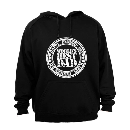 Father s Day - World s Best Dad - Hoodie - BuyAbility South Africa