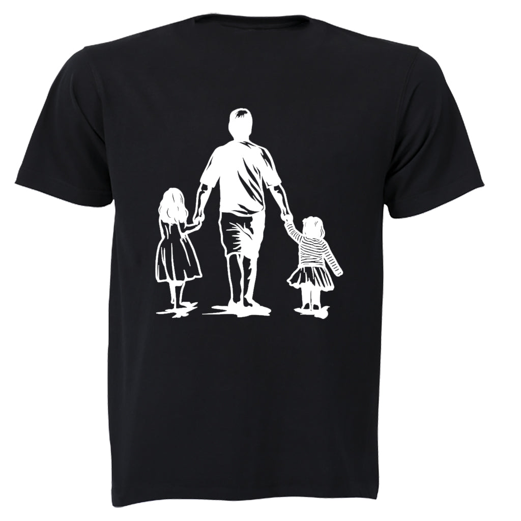 Father and Daughters - Adults - T-Shirt - BuyAbility South Africa
