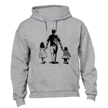 Father and Daughters - Hoodie - BuyAbility South Africa