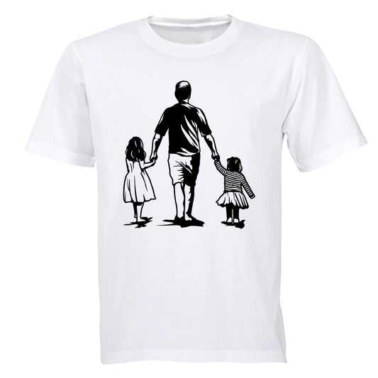 Father and Daughters - Adults - T-Shirt - BuyAbility South Africa
