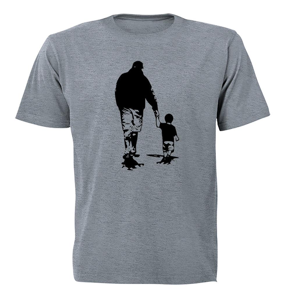 Father and Son - Silhouette - Adults - T-Shirt - BuyAbility South Africa