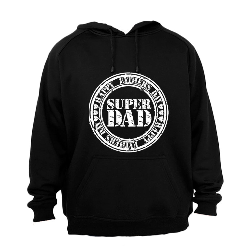 Fathers Day - Super DAD - Hoodie - BuyAbility South Africa