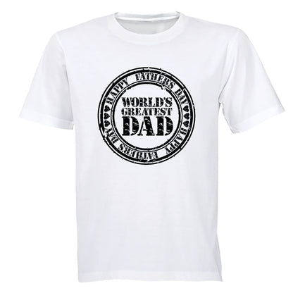 Fathers Day - World's Greatest DAD - Adults - T-Shirt - BuyAbility South Africa