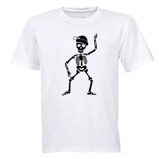 Festive Skeleton - Christmas - Kids T-Shirt - BuyAbility South Africa