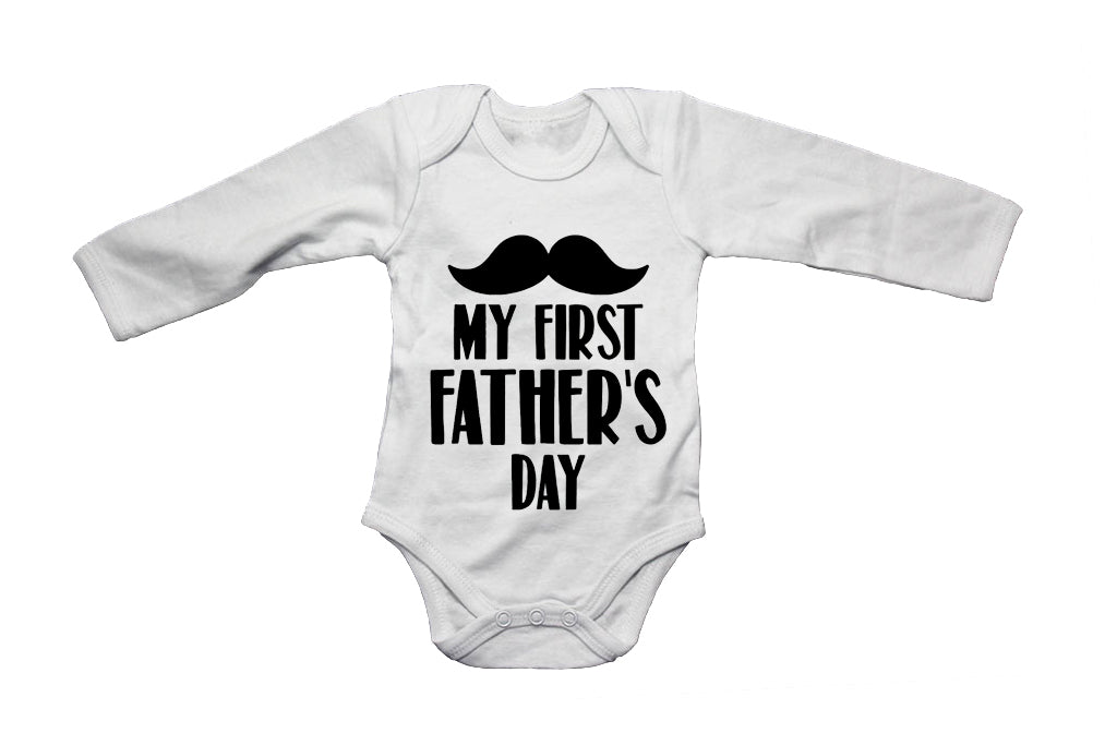My First Father's Day - Mustache - Baby Grow - BuyAbility South Africa