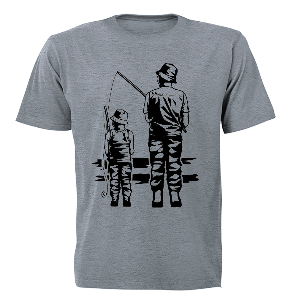 Fishing - Father & Son - Adults - T-Shirt - BuyAbility South Africa