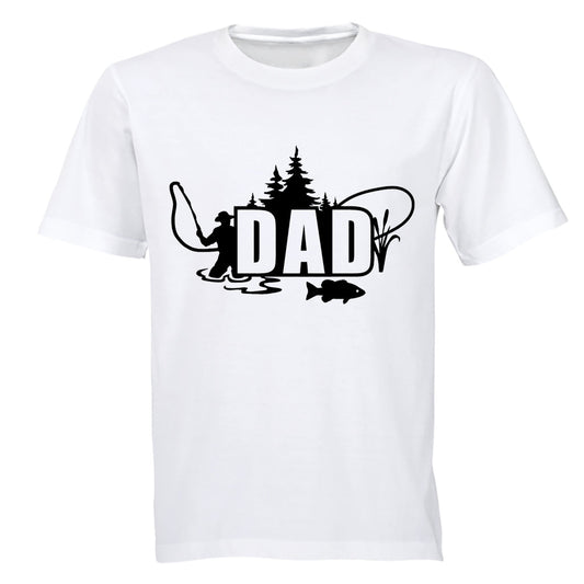 Fishing Dad - Wilderness - Adults - T-Shirt - BuyAbility South Africa