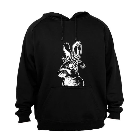 Floral Bunny - Easter - Hoodie - BuyAbility South Africa