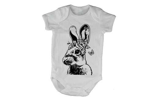 Floral Bunny - Easter - Baby Grow - BuyAbility South Africa