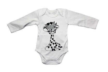 Floral Giraffe - Baby Grow - BuyAbility South Africa
