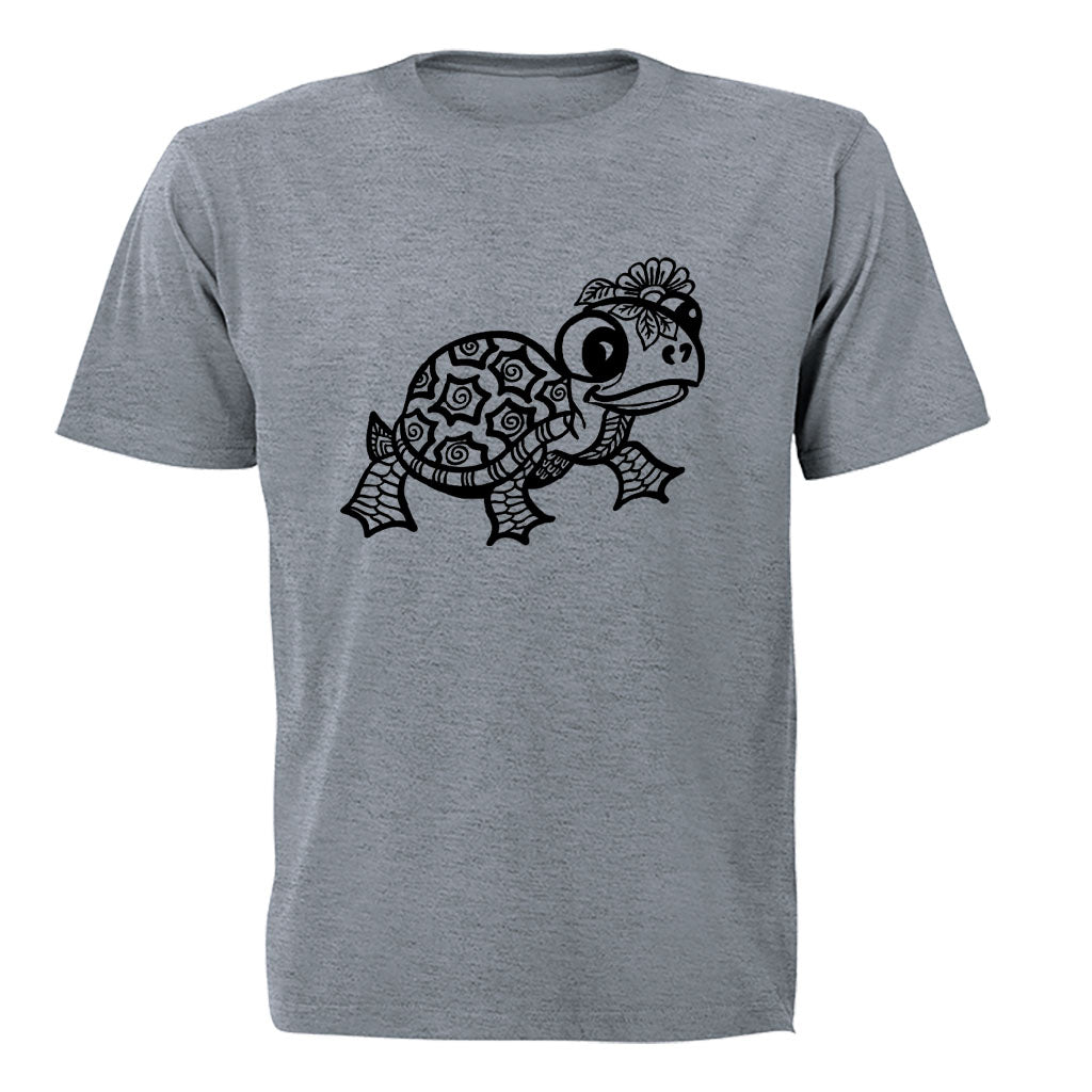 Flower Turtle - Kids T-Shirt - BuyAbility South Africa