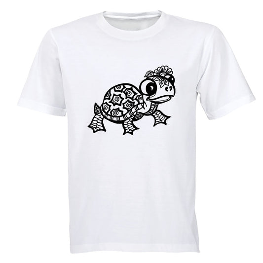 Flower Turtle - Kids T-Shirt - BuyAbility South Africa