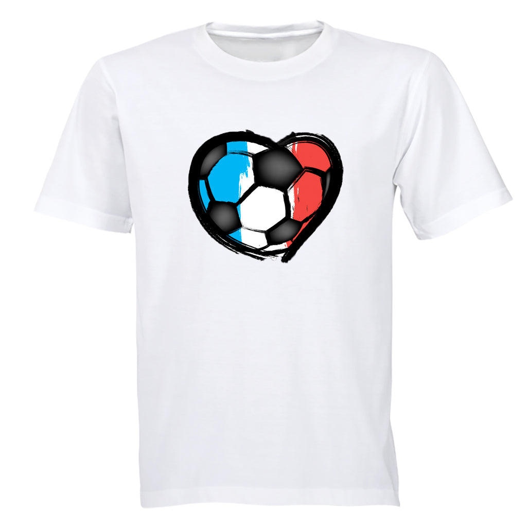 France - Soccer Inspired - Adults - T-Shirt - BuyAbility South Africa