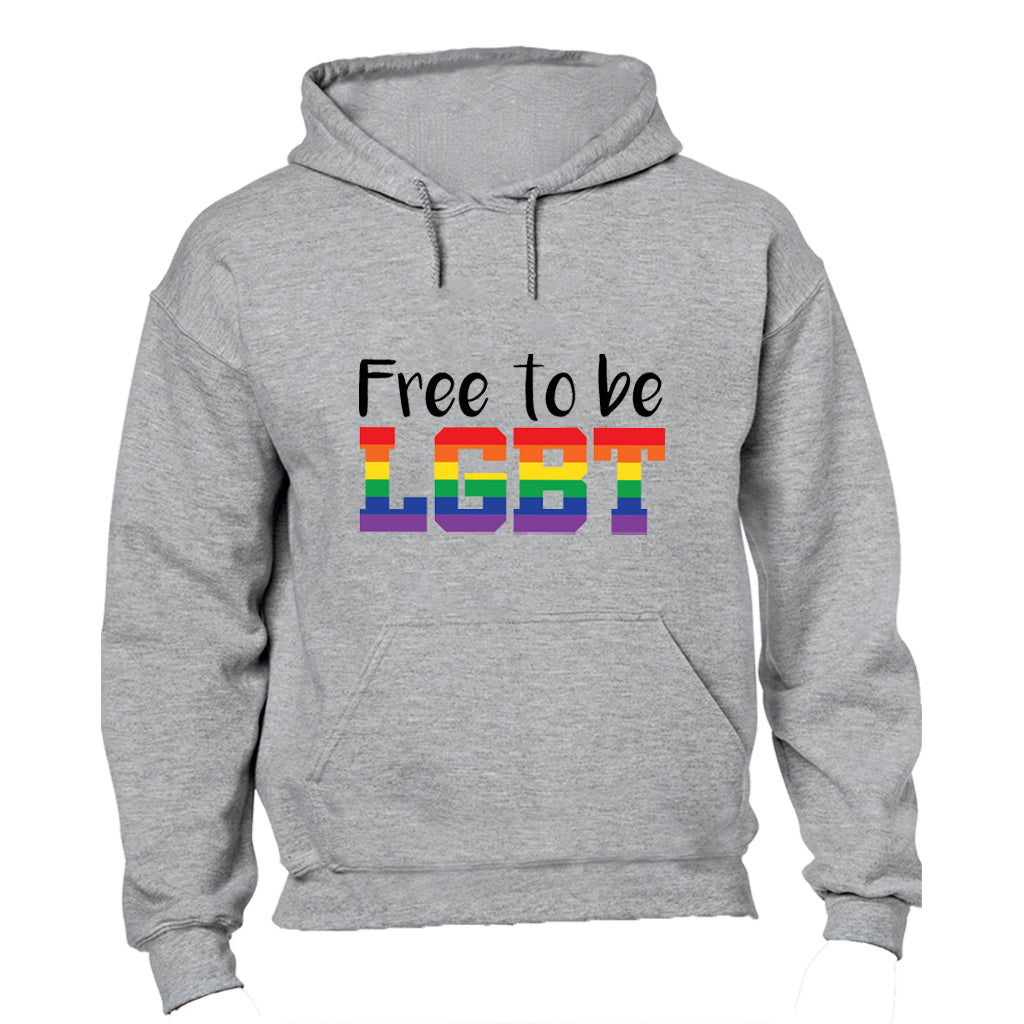 Free To Be LGBT - Hoodie - BuyAbility South Africa