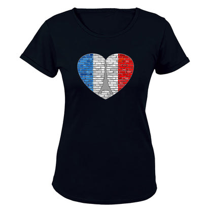 French Flag Inspired - Ladies - T-Shirt - BuyAbility South Africa