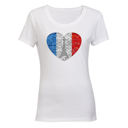 French Flag Inspired - Ladies - T-Shirt - BuyAbility South Africa