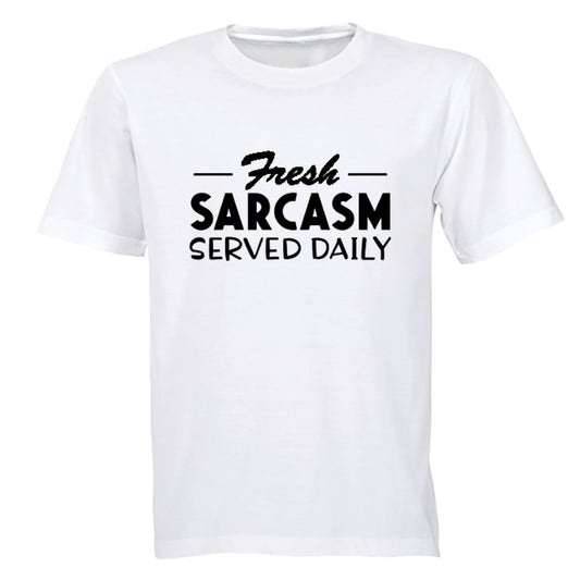 Fresh Sarcasm - Adults - T-Shirt - BuyAbility South Africa