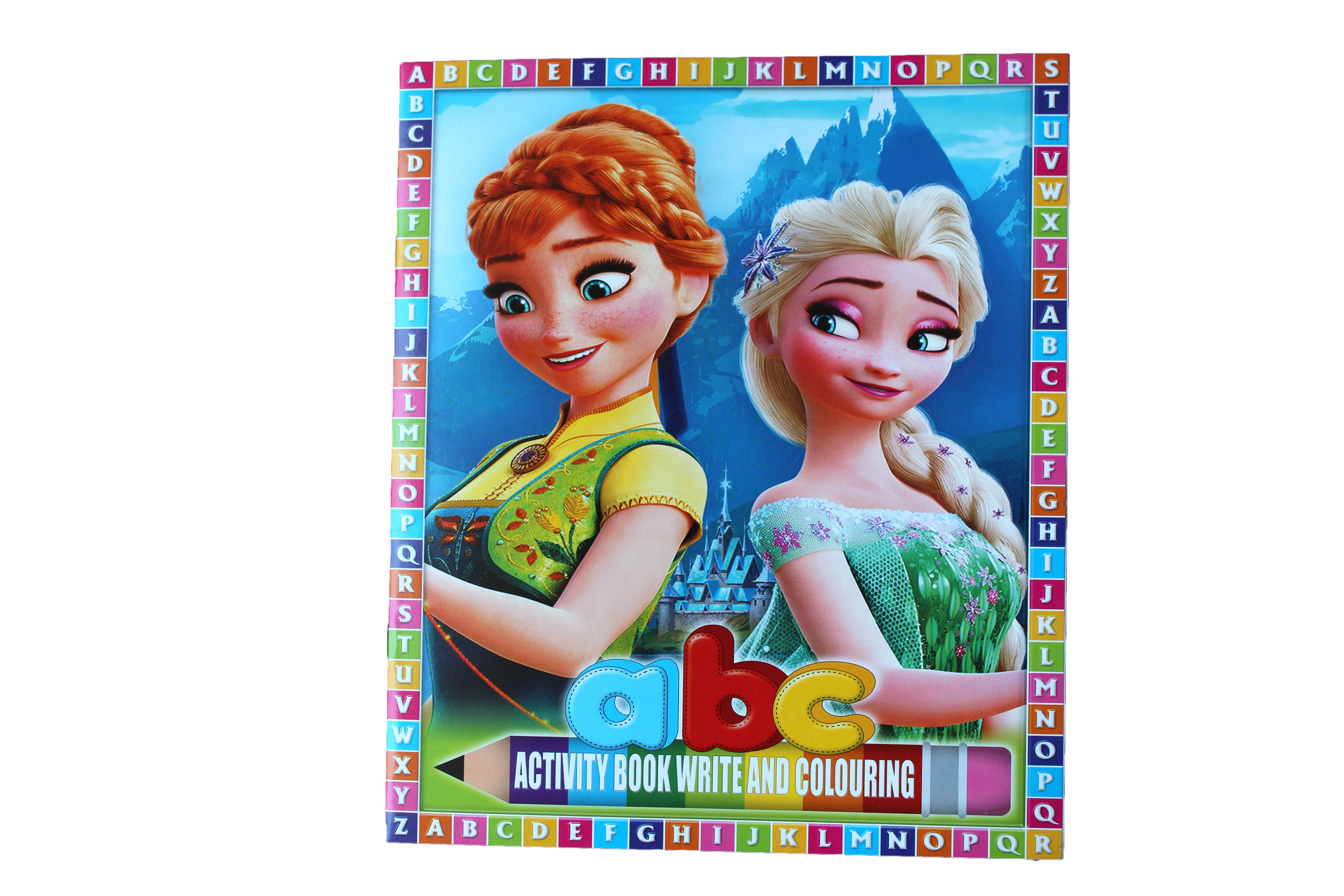 Elsa Abc Homework Frozen – ABC Activity Book - BuyAbility