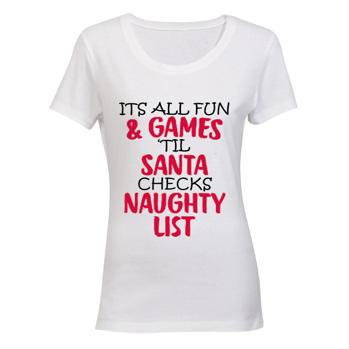 It's All Fun and Games until Santa checks the Naughty List! BuyAbility SA