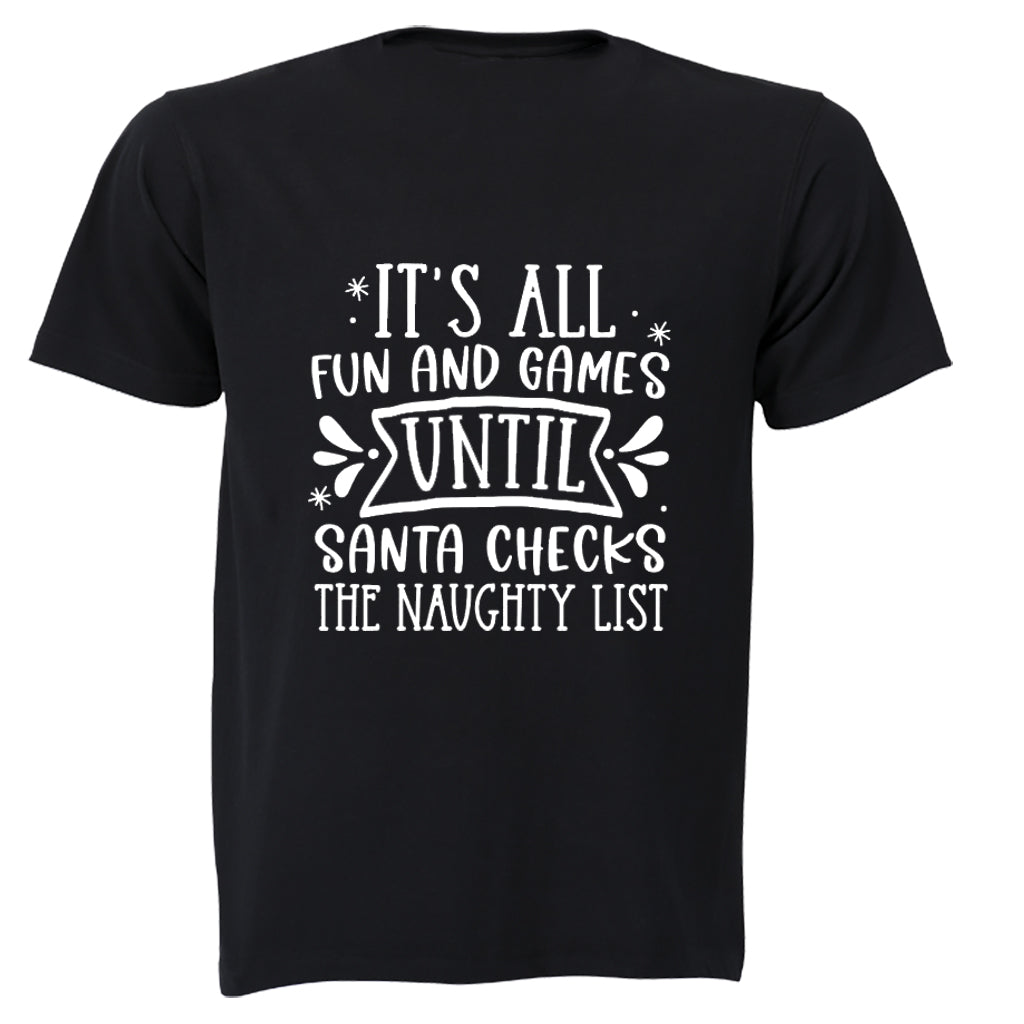 Fun and Games - Christmas - Kids T-Shirt - BuyAbility South Africa