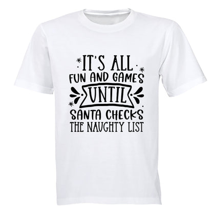 Fun and Games - Christmas - Kids T-Shirt - BuyAbility South Africa