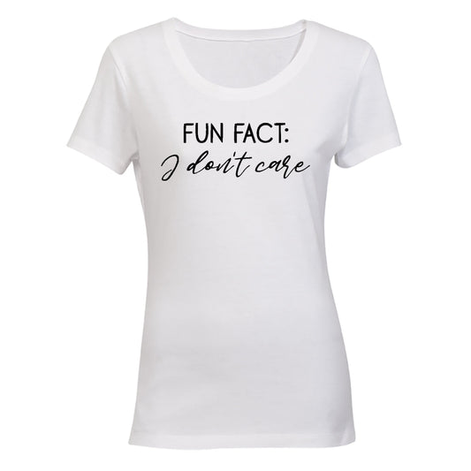 Fun Fact - Ladies - T-Shirt - BuyAbility South Africa