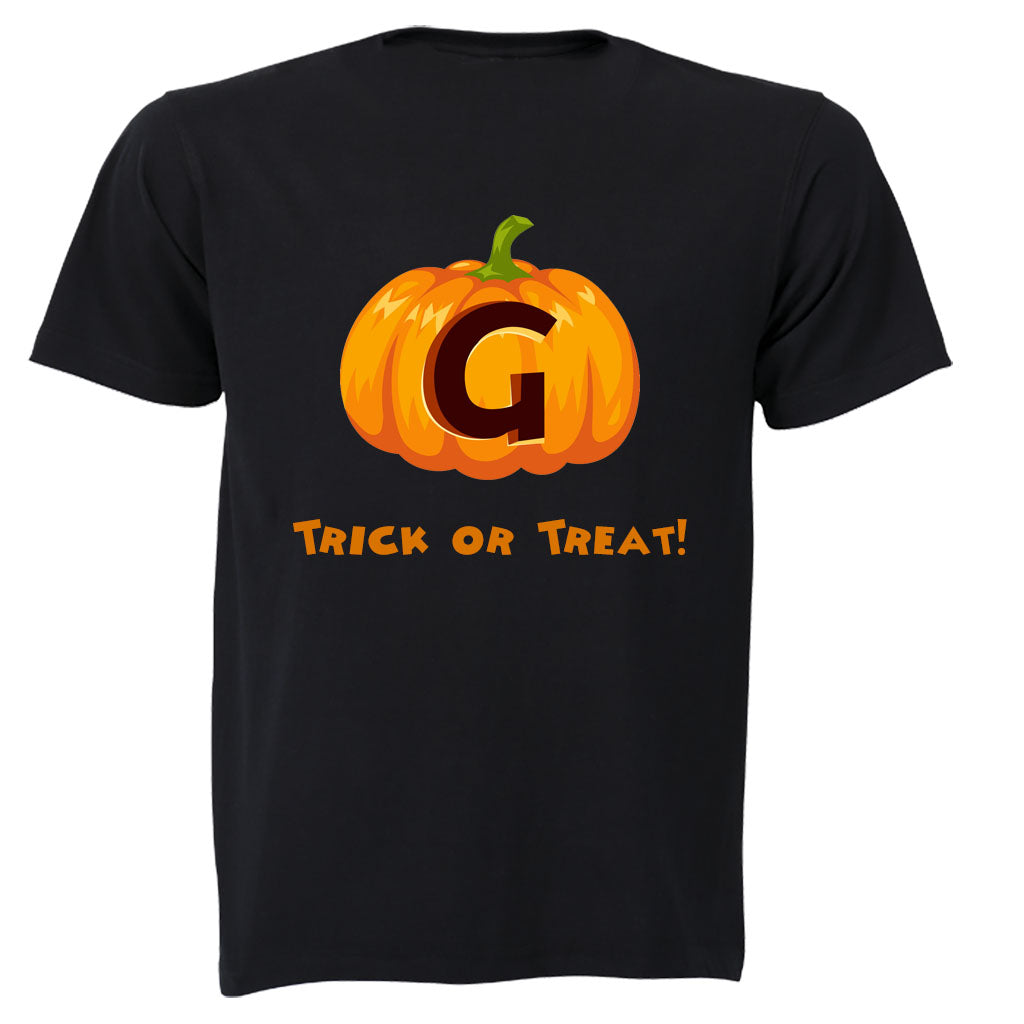 G - Halloween Pumpkin - Kids T-Shirt - BuyAbility South Africa