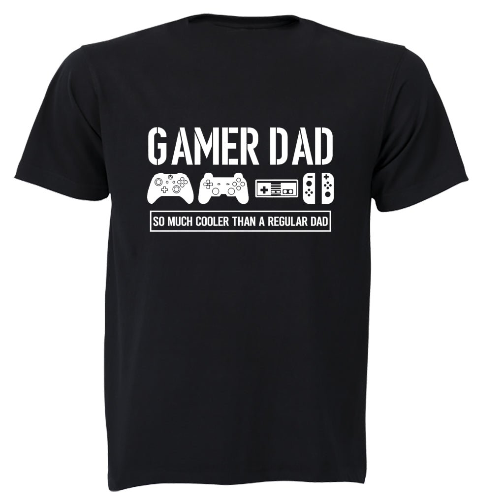 Gamer Dad - Cooler - Adults - T-Shirt - BuyAbility South Africa
